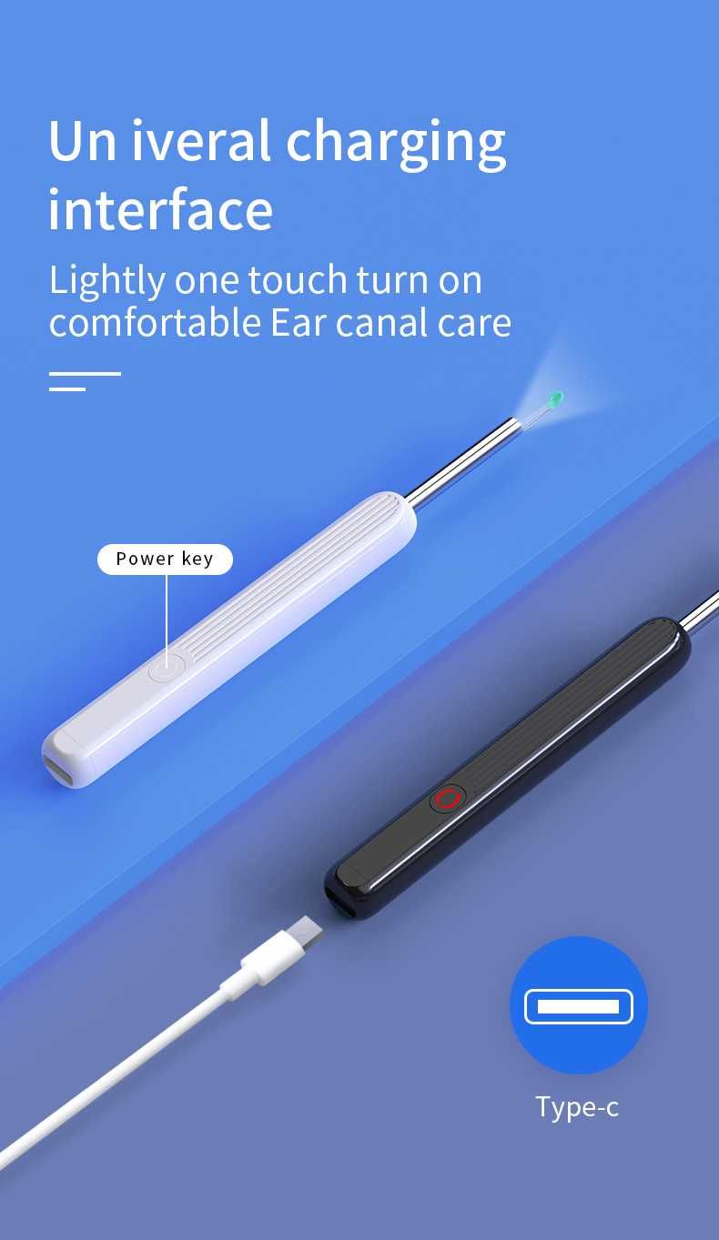 Endoscop ureche/nas wireless