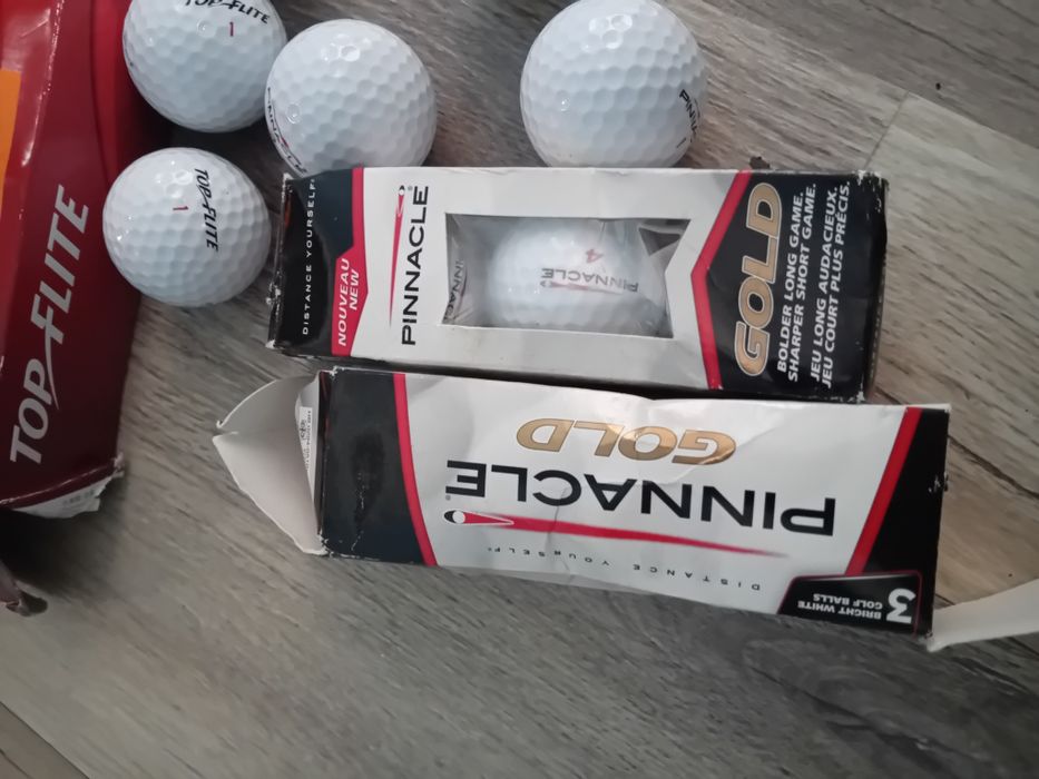 Vând mingi de golf, marca Pinnacle și Top-Flite - noi in cutie
