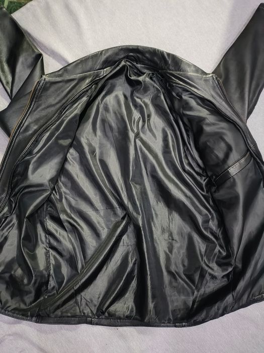 Geacă piele naturala ( nou nouță, M)