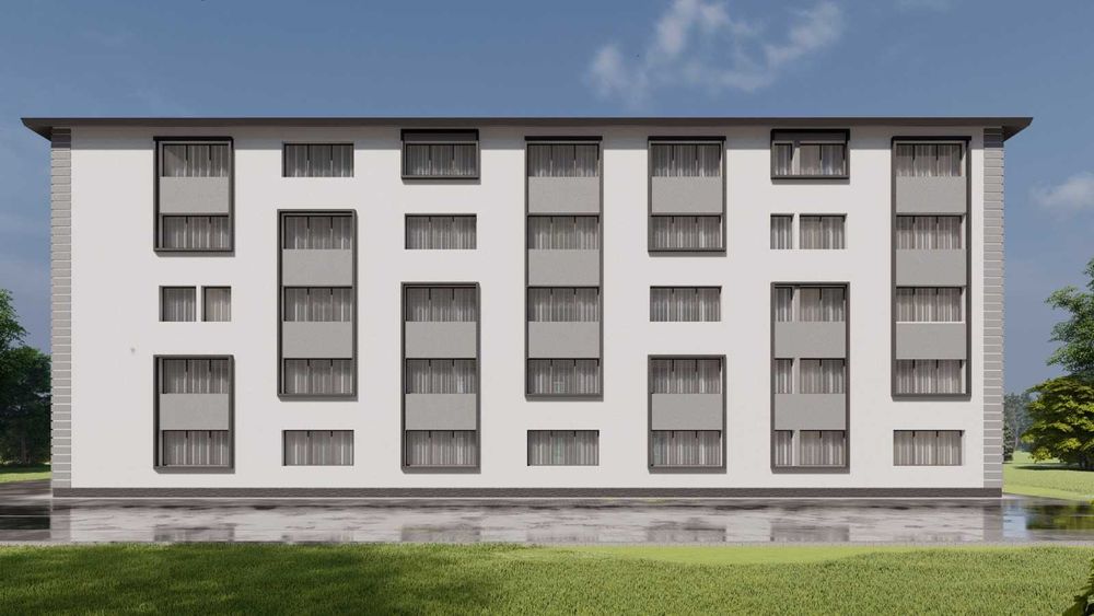 Bloc cu 5 etaje si 3500mp construiti