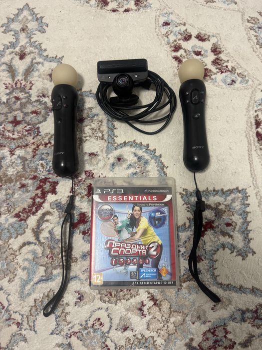 PS 3 и PS 4. Мув камера и диск