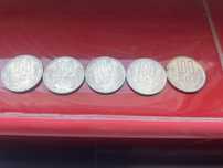 Vând set monede 1991,1992,1993, 1994, 1995 mihai viteazul
