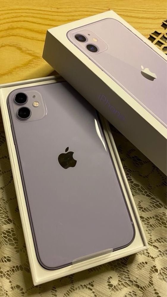 Iphone 11 фиолетовый
