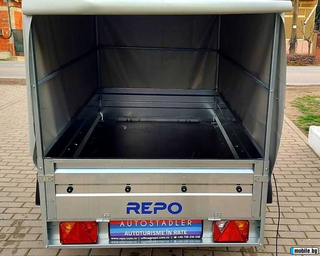 Туристическо ремарке REPO TRAILERS 210x115x115 + брезент и шпригли