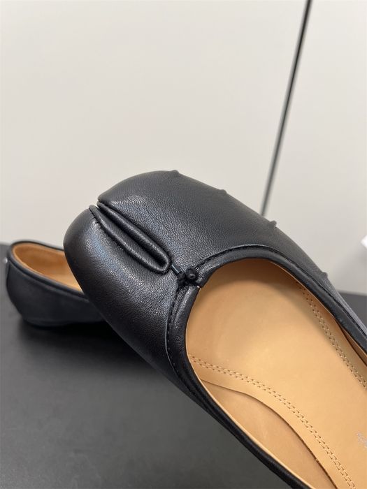 Balerini pantofi Maison Margiela, negru, tip Premium