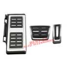 Set ornamente INOX sport pedale automata pentru Audi, VW, Seat, Skoda
