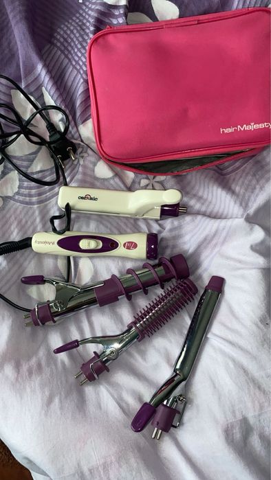Set 7 in 1 Fashion Stayler Hair Mejestry Ceramic