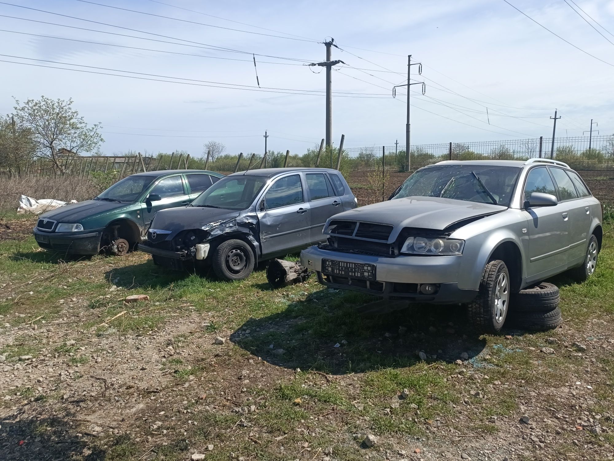 Dezmembrez Audi A4 B6. Skoda.Mazda 2