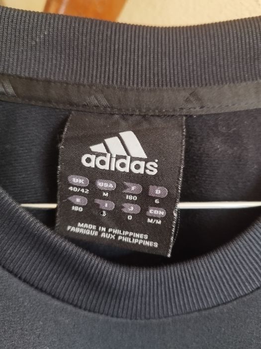 Bluză neagră unisex Adidas Talent Förderung