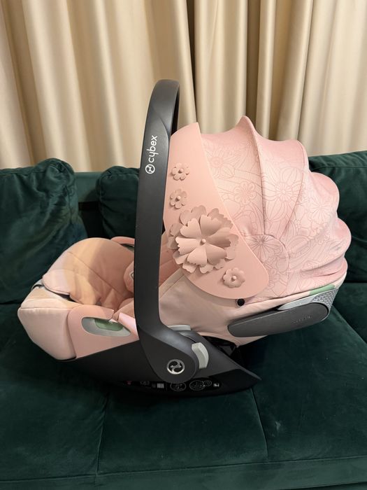 Scoica Cybex Platinum Flowers cu adaptori
