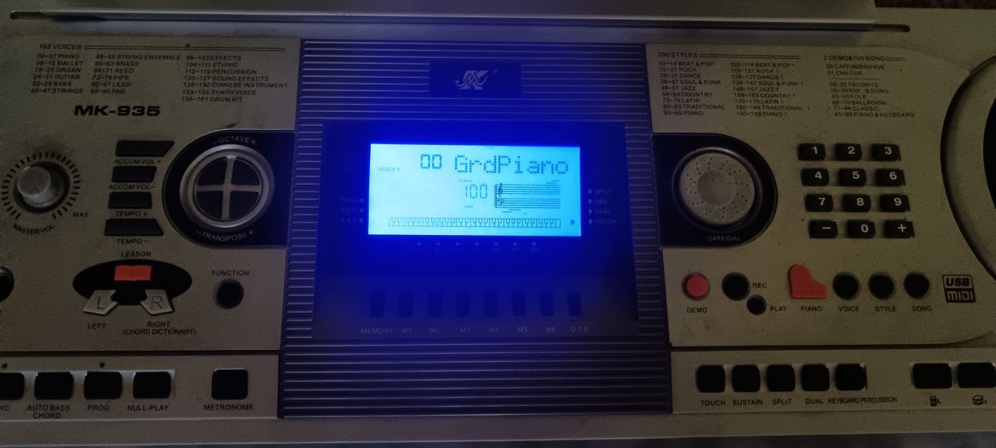 Piano sintizator holati ideal