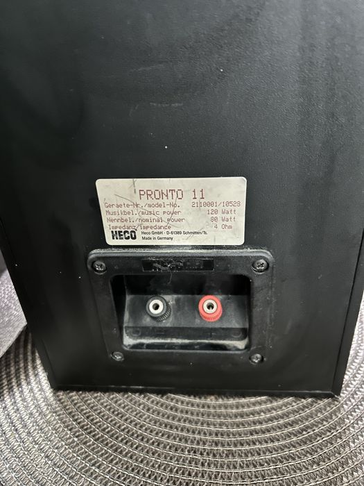 Subwoofer Canton si boxe Heco