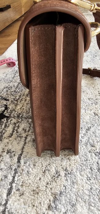 Daris - дамска чанта от естествен велур