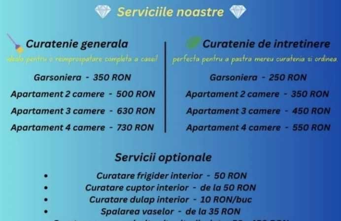 Servicii de curățenie