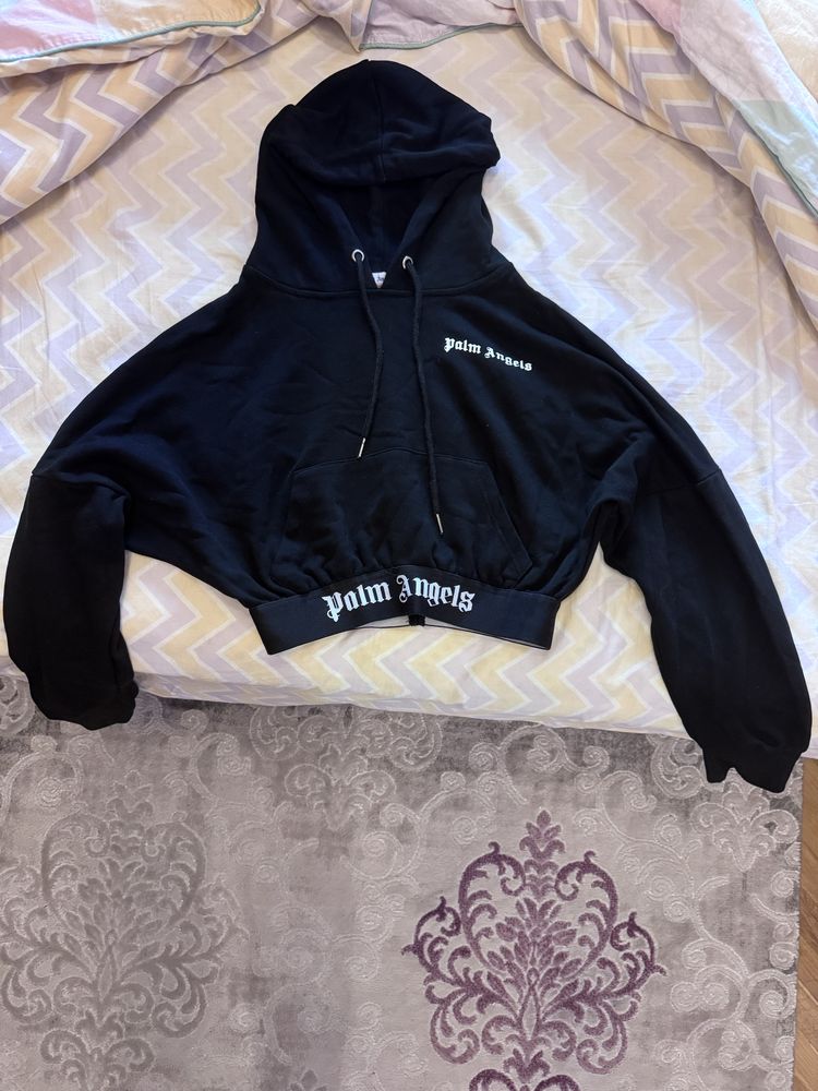 Скъсен Суитчър/худи (hoodie)Palm Angels,S размер