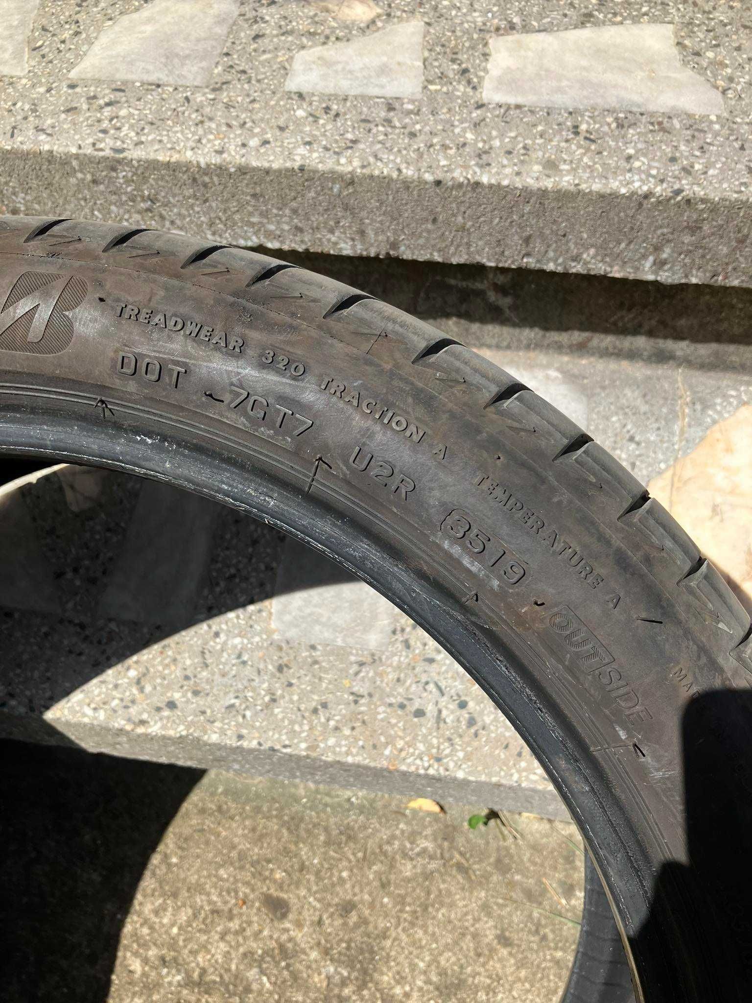 Продавам 2бр. летни гуми BRIDGESTONE TURANZA 225/40 R18 92Y XL FR