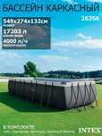 Каркасный бассейн Intex 26356
