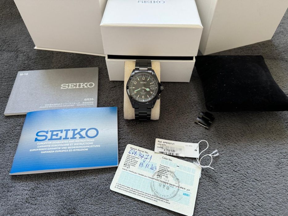 Seiko alpinist spb 337j1 ed limitata.
