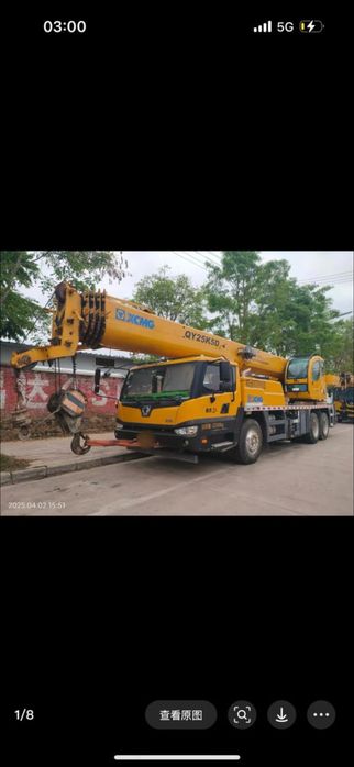 аренда автокран Китаец 25 тонн К5