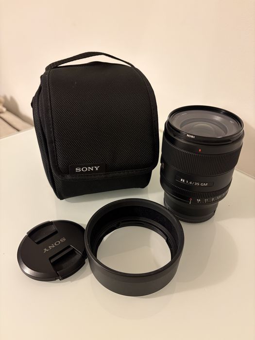 Sony GM 35 mm, F1.4, garantie F64