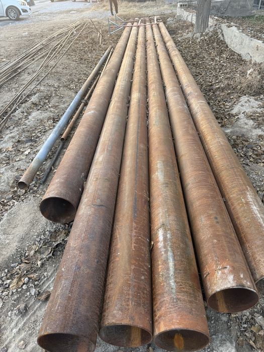 Продается труба стальная и пруд