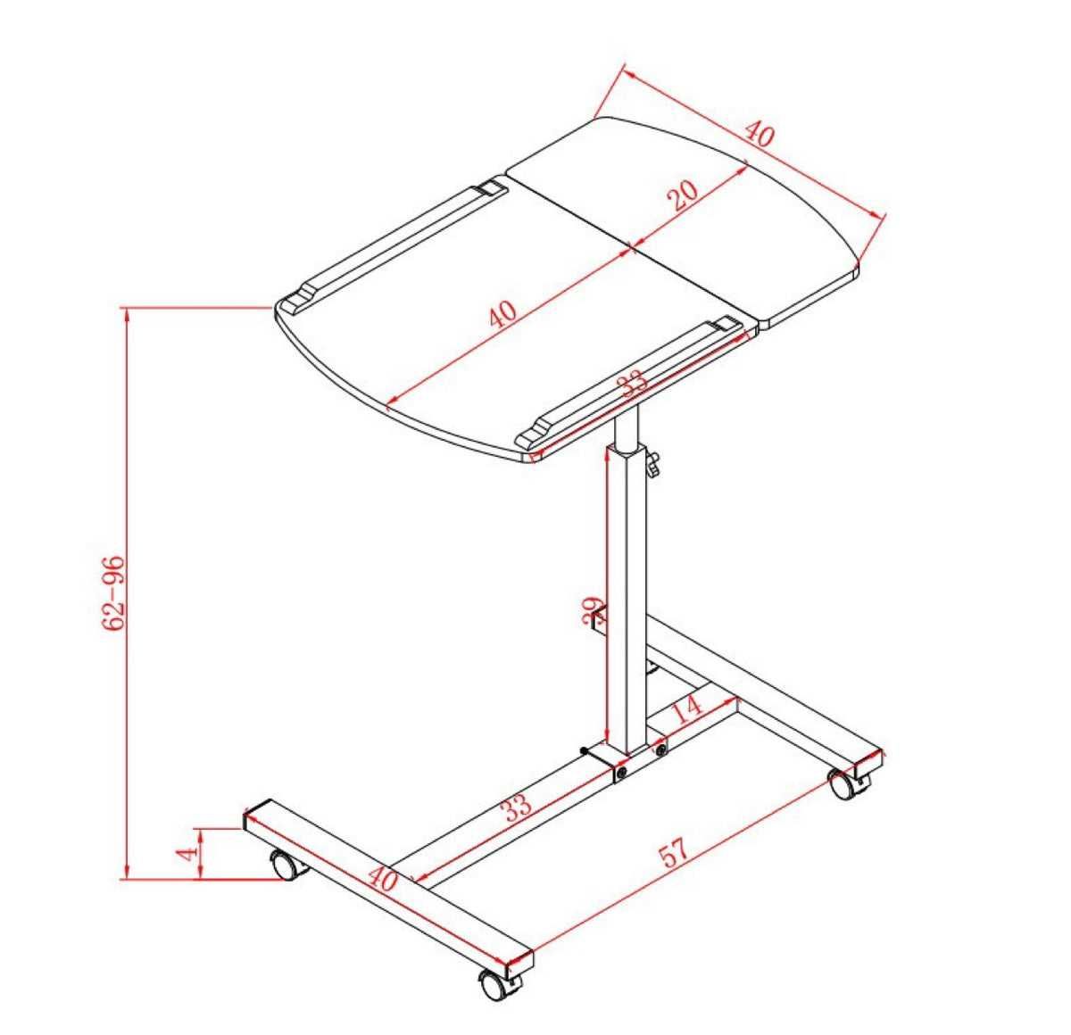 Masuta reglabila pentru laptop