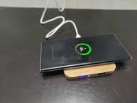 Бамбуков Wireless charger/Безжично зарядно с 2 допълнителни USB-та