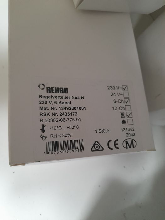 Rehau regelverteiler