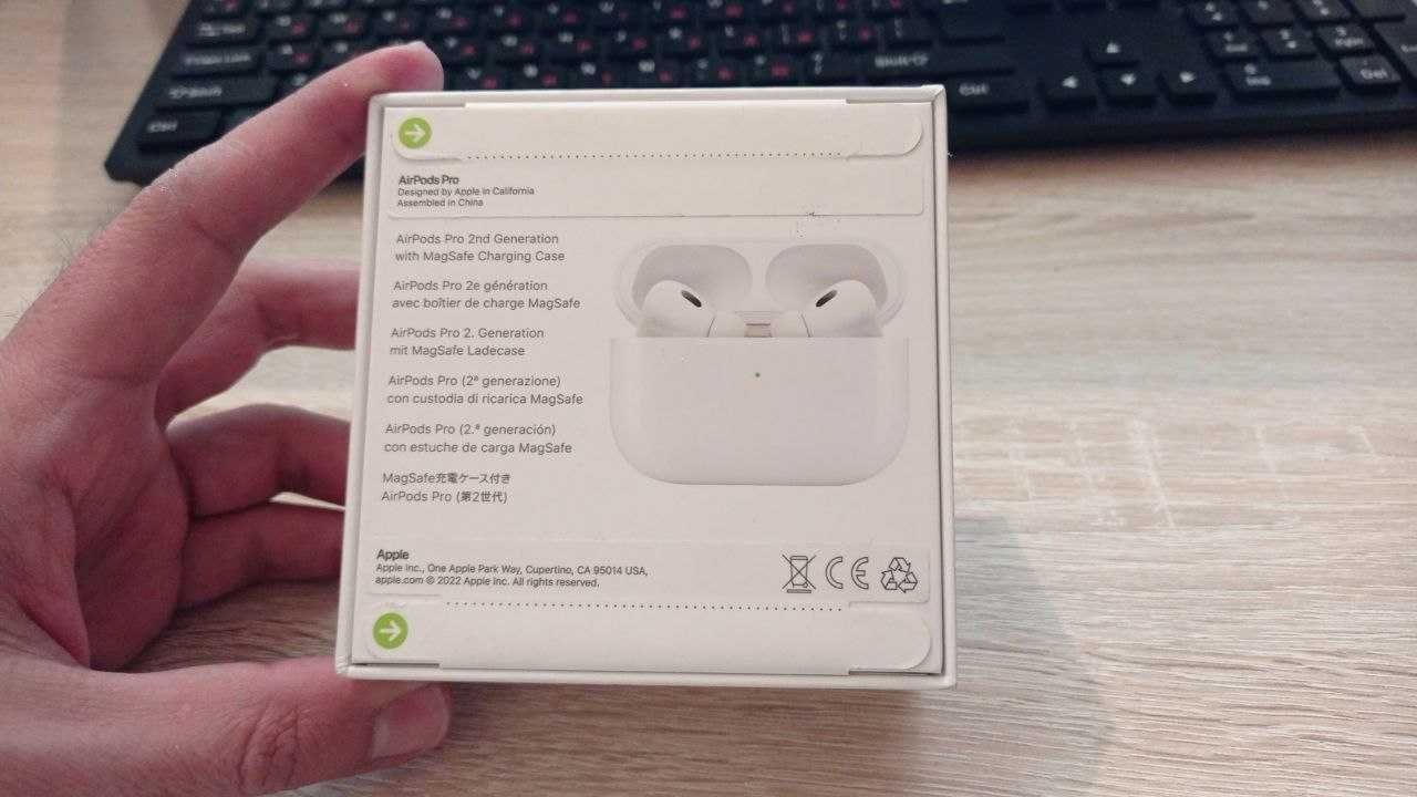 Наушники Apple AirPods Pro 2nd Gen MQD83CH/A + БОНУС!!