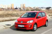 Volkswagen up! 2017 red