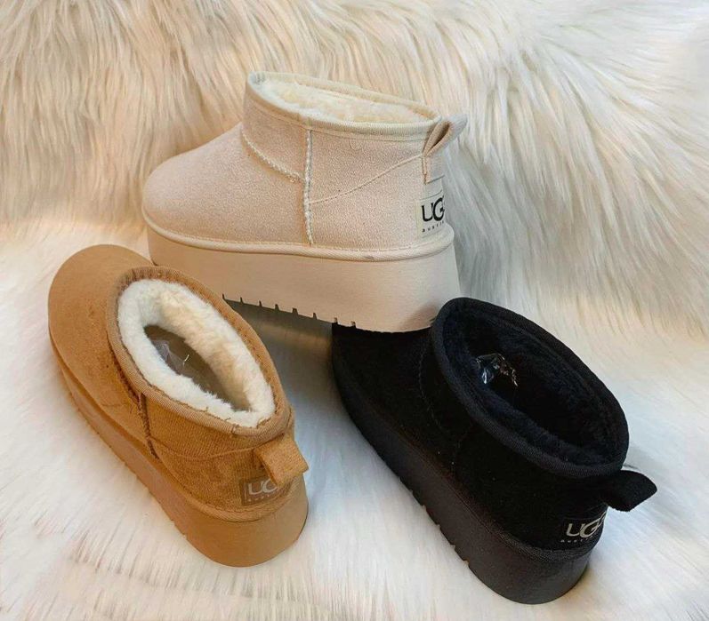 Ugg damă, mini platform 36-41