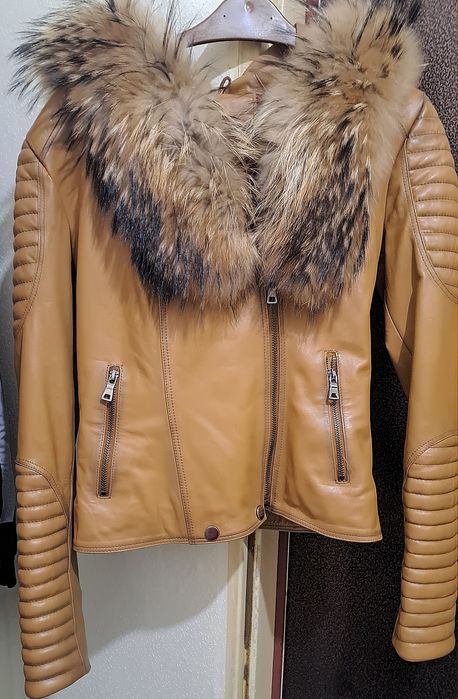 Дамско яке от естествена кожа "Balos"