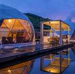 Cort glamping dome 29mp, full option, izolatie premium, OFERTA,