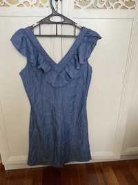 Продам женское платье джинса размер 44