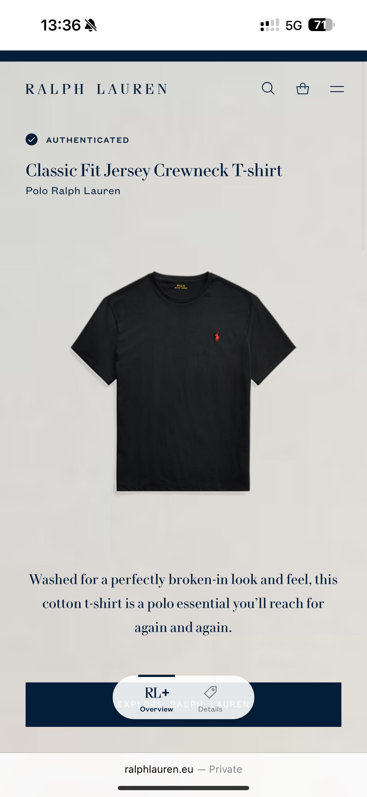 Истинска Polo Ralph Lauren тениска