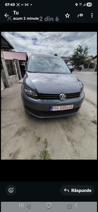 Volkswagen  cady 2015