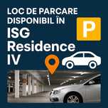 LOC PARCARE - ISG RESIDENCE IV Parcul Carol - De inchiriat