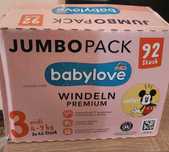 Памперси babylove dm