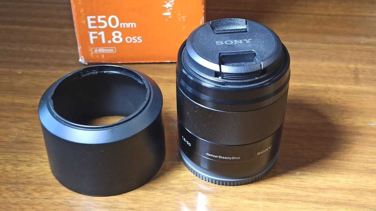 Объектив sony 50мм f1.8