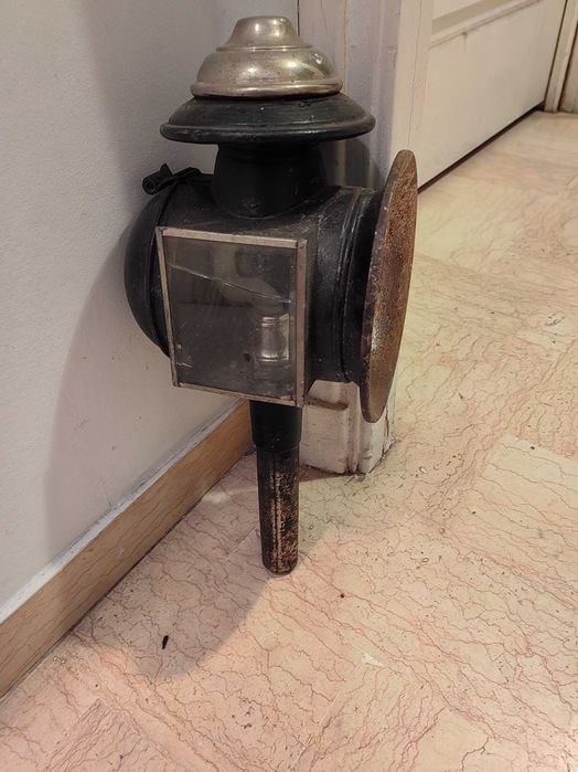 Стар Френски фенер за файтон