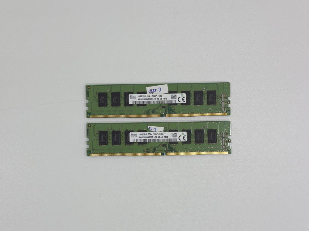 DDR4 2133 mhz 16GB Hynix (HMA82GU6MFR8N - TF NO AB)