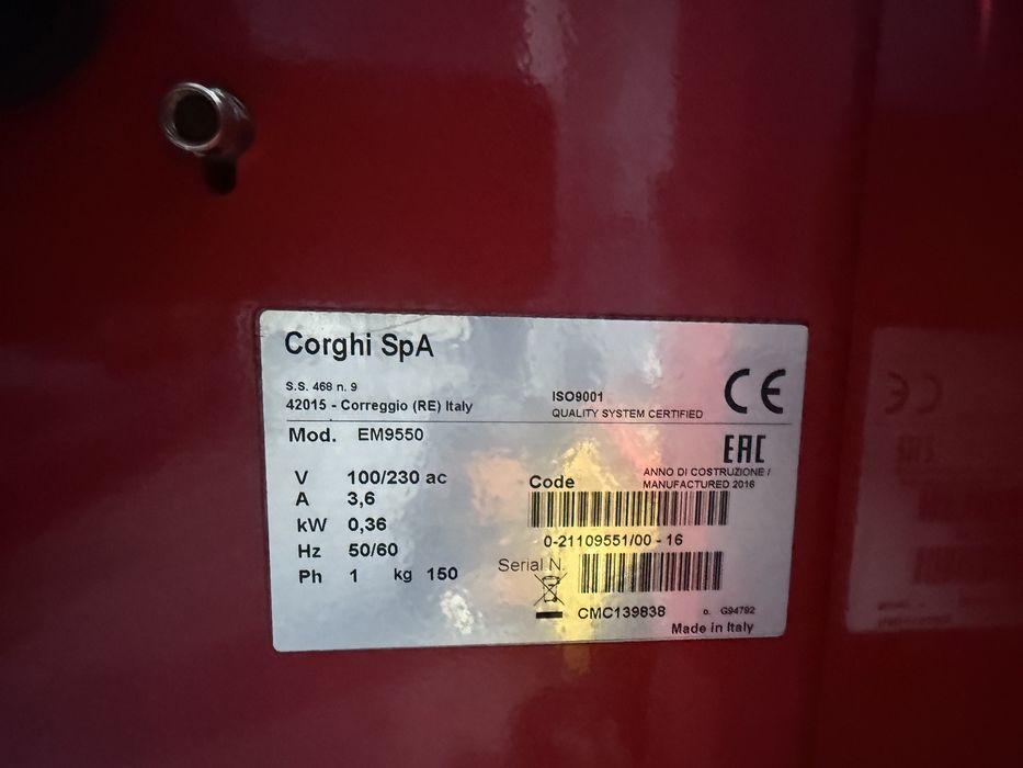 Scule vulcanizare aparat dejantat / echilibrat Roti Corghi
