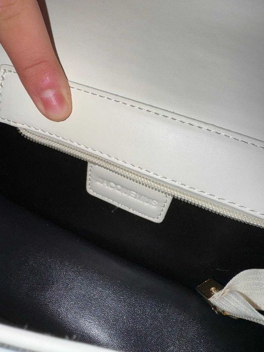 Geanta Jacquemus Le Grand Bambino Alba NOUA VAND URGENT!