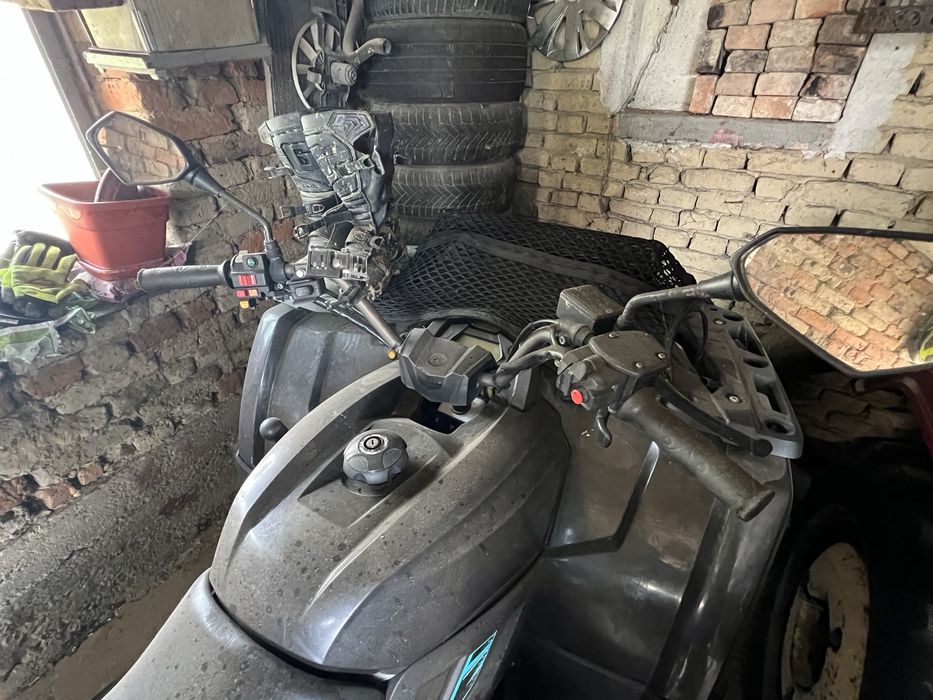 Cf moto 450 L troliu/cârlig/LedBar