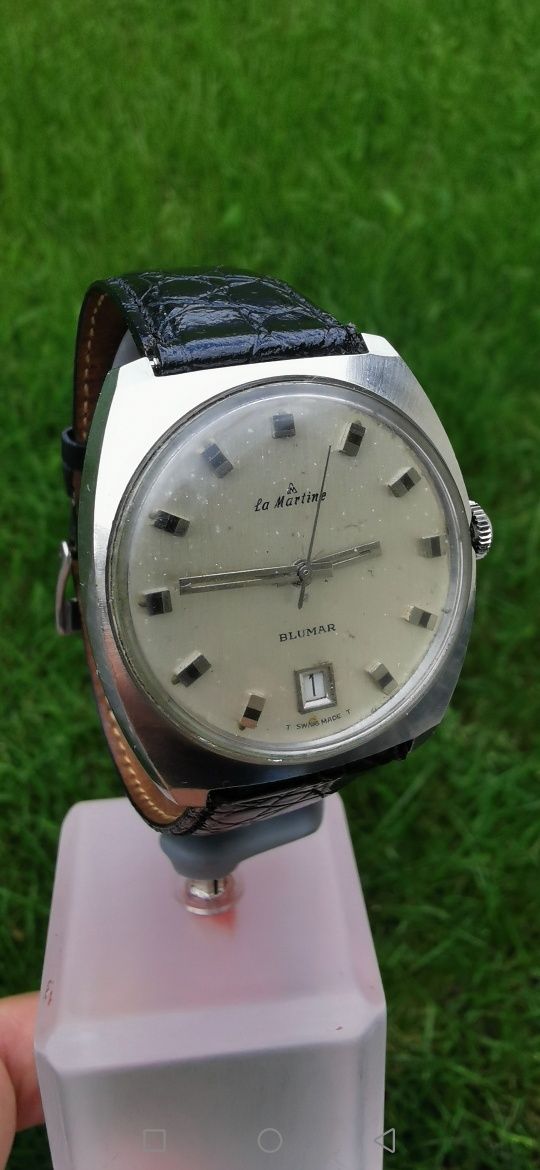 Ceas Blumar-La Martine-Automatic-Otel-36,5*40 mm-Funct. Excelent!