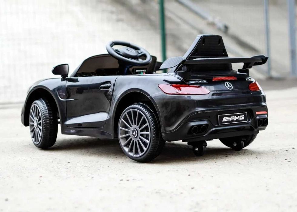 Masinuta electrica pentru copii, Mercedes Benz-AMG-GT-R , NEGRU