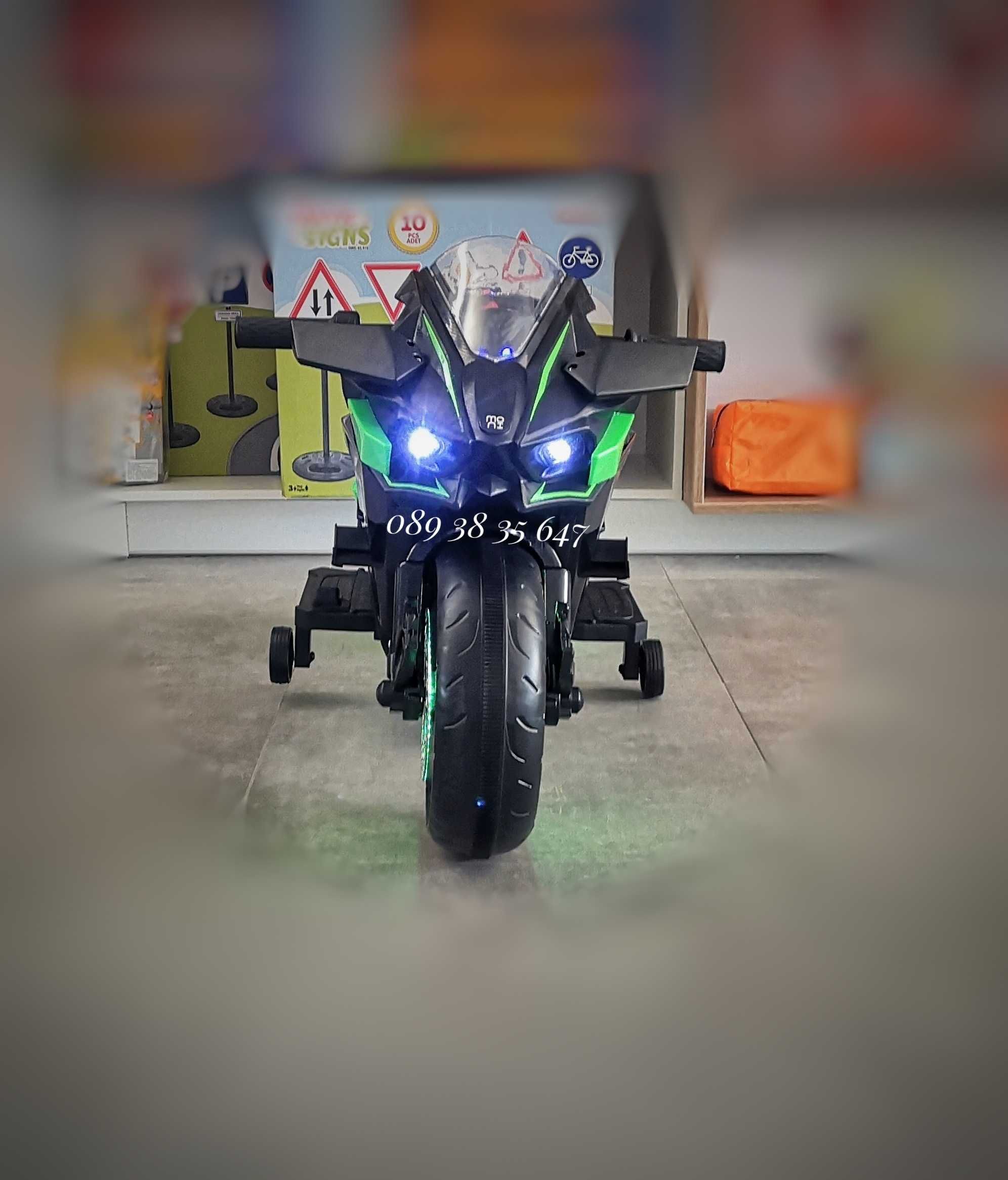 ТОП ЦЕНА!НОВО!Акумулаторен мотор Ninja DUO BLACK с 12V батерия,USB,LED