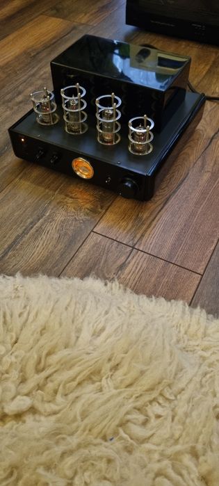 Monoprice Tube Hybrid Amplifier(lampi/tuburi)