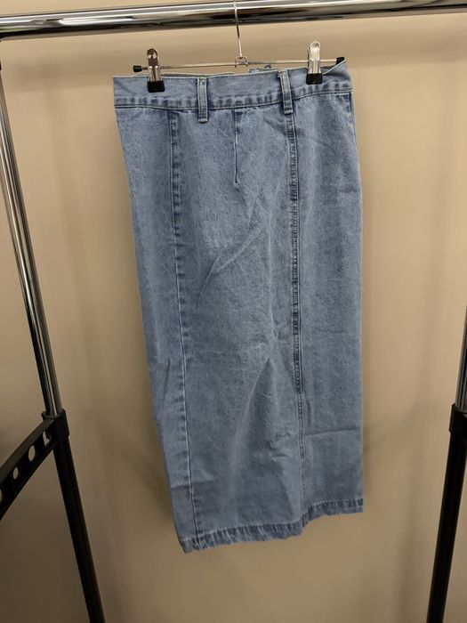 Дълга дънкова пола