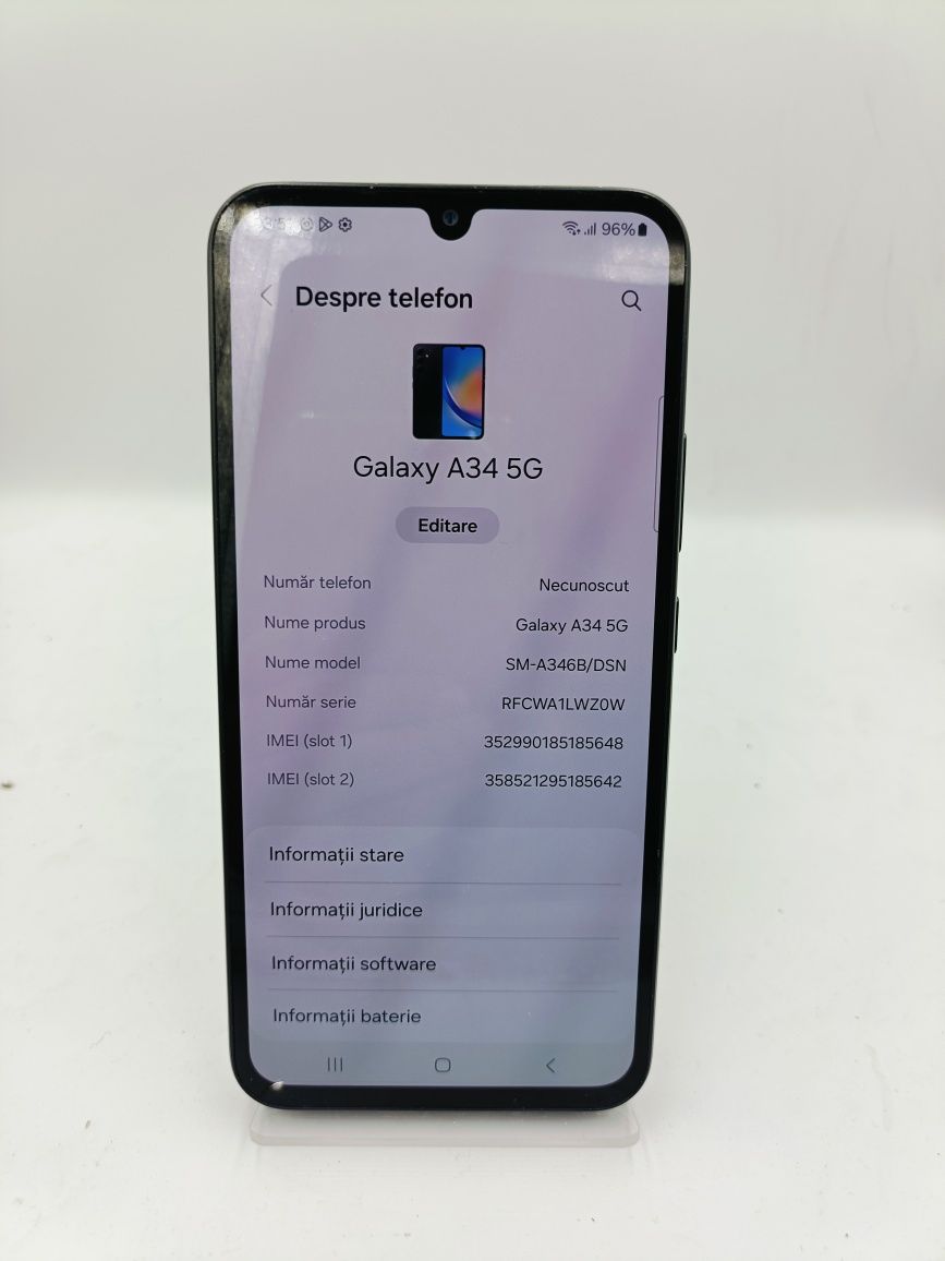 Samsung A34 AO29640 128 GB 6 GB